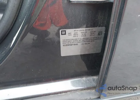 2016 Chevrolet Malibu 1Lt from USA, damaged, VIN 1G1ZE5ST2GF186458